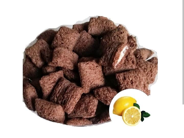 Almohaditas de limon con chocolate