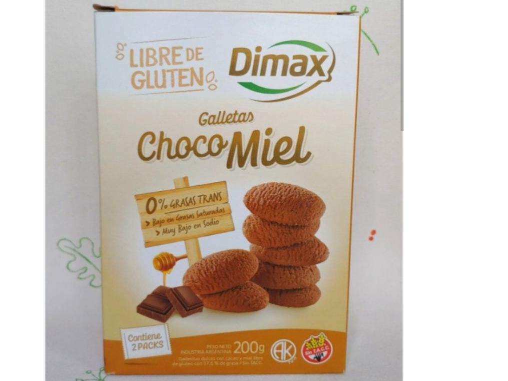 Galletas Dimax Choco miel