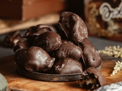 Frutas bañadas en chocolate