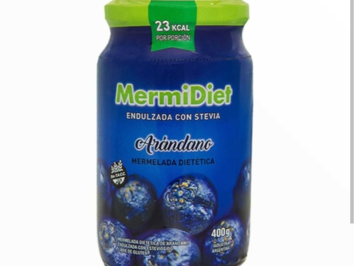 Mermelada con stevia - Arándanos