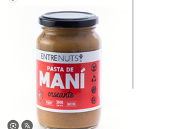 Pasta de maní crocante - ENTRENUTS