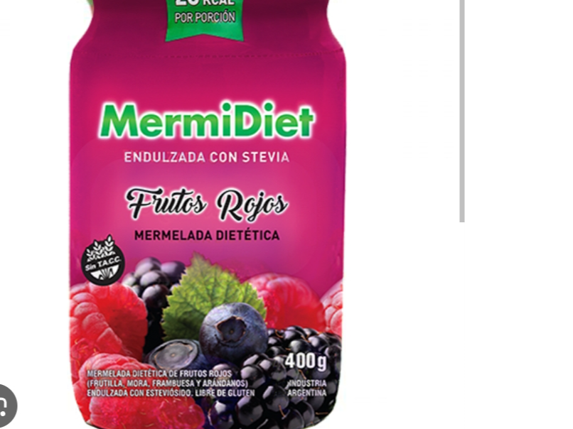 Mermelada con stevia - Frutos del bosque