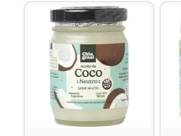 Aceite de coco