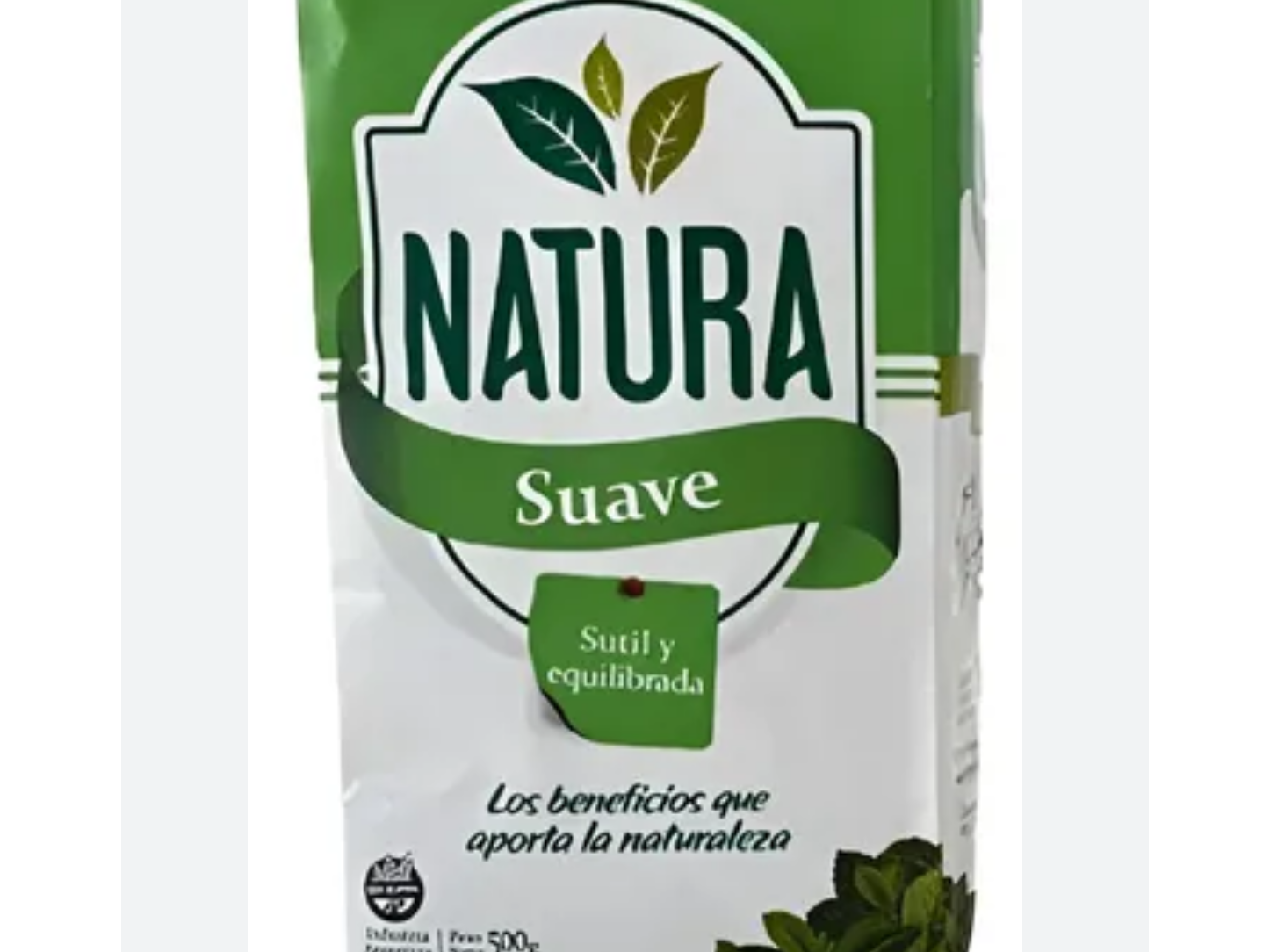 Yerba NATURA . Suave.
