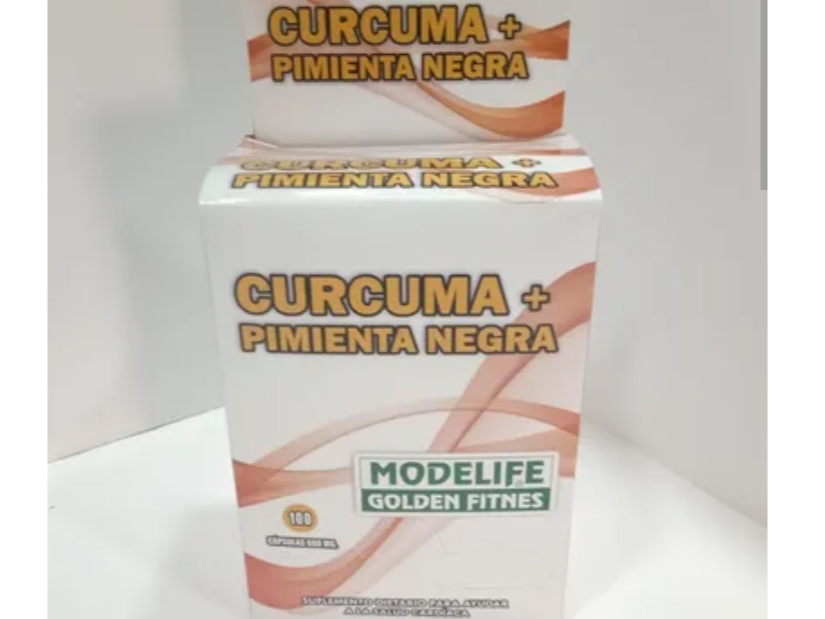 Cúrcuma con pimienta negra