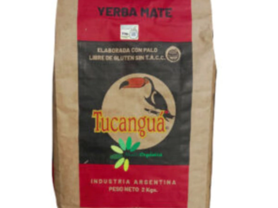 Yerba tradicional 2 kg. "TUCANGUA"