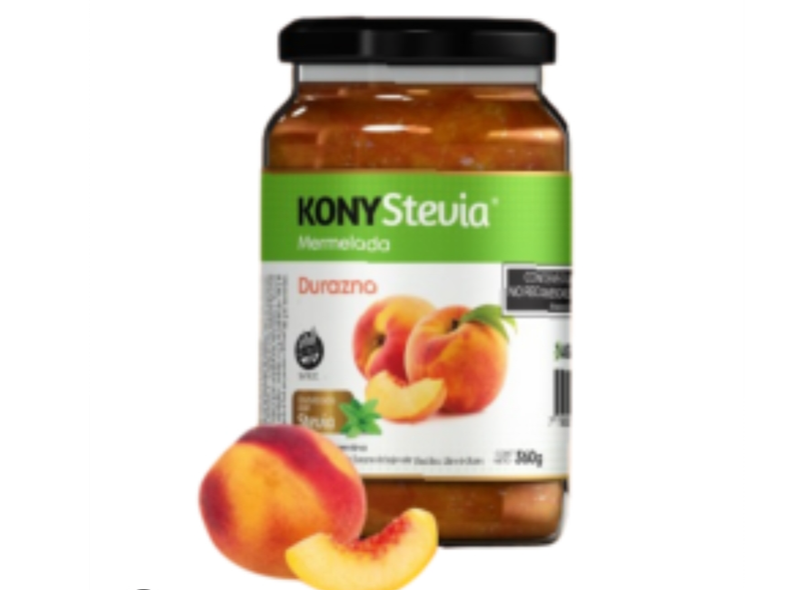 Mermelada KONY con stevia - Durazno