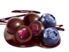 Arándanos con chocolate