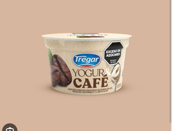 Yogur batido de café