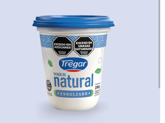 Yogur natural endulzado grande