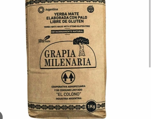 Yerba GRAPIA MILENARIA 1/2 kg