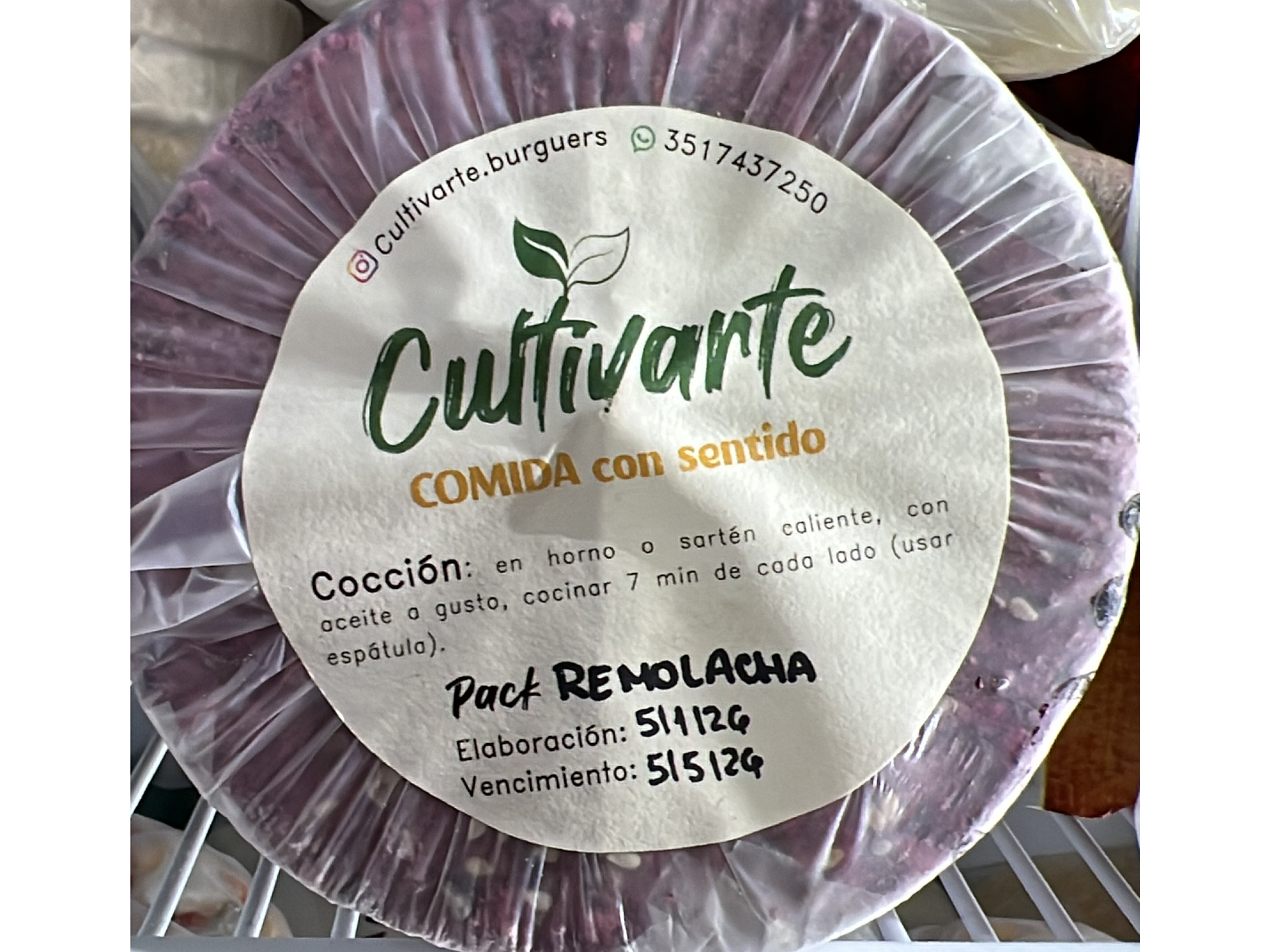 Hamburguesas de remolacha