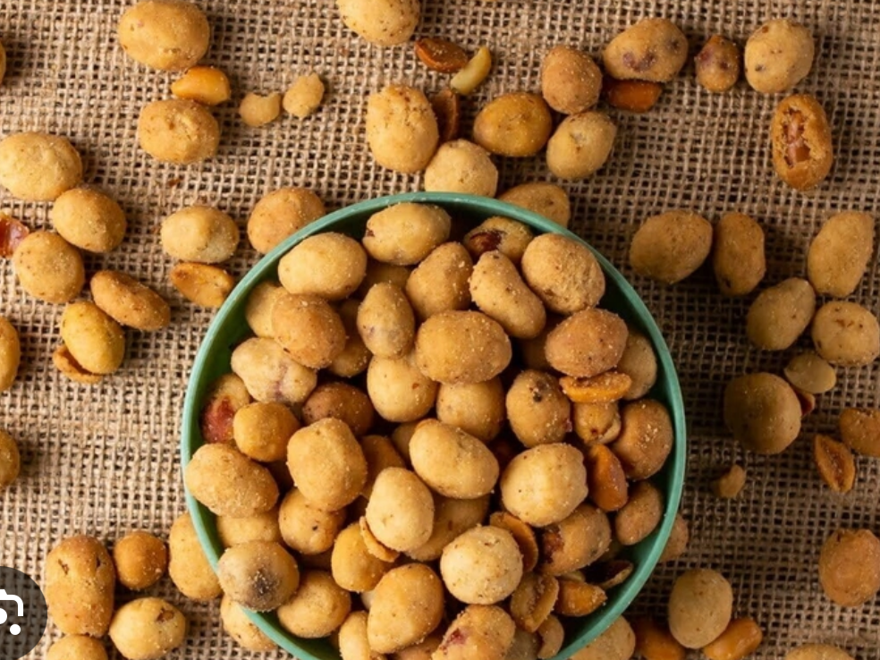 Maní saborizado. Panceta