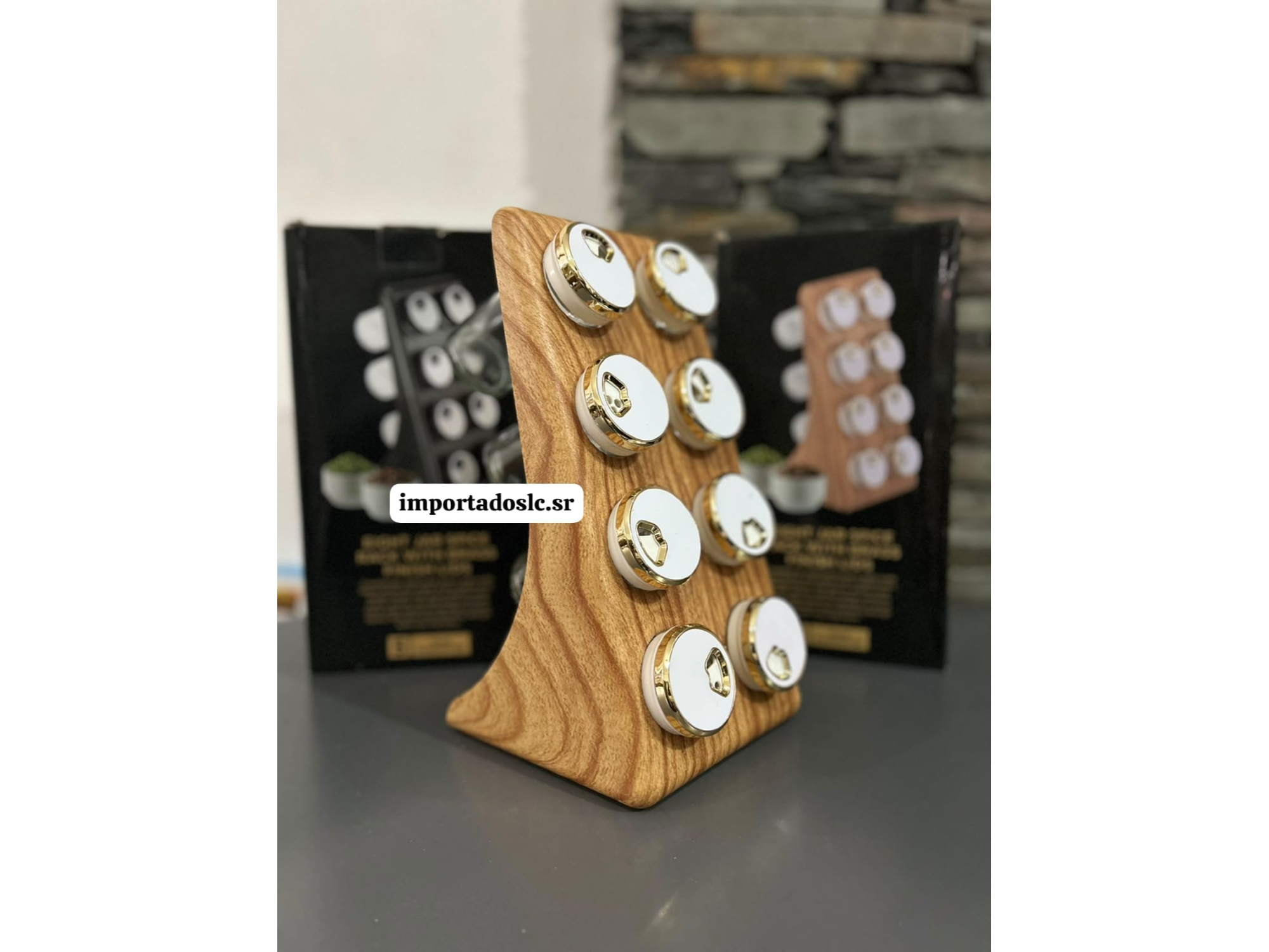 Especiero vertical x8