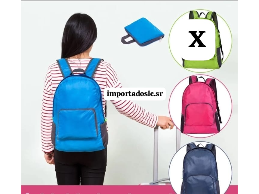 Mochila que se hace bolso