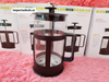 Cafetera/tetera de vidrio con embolo