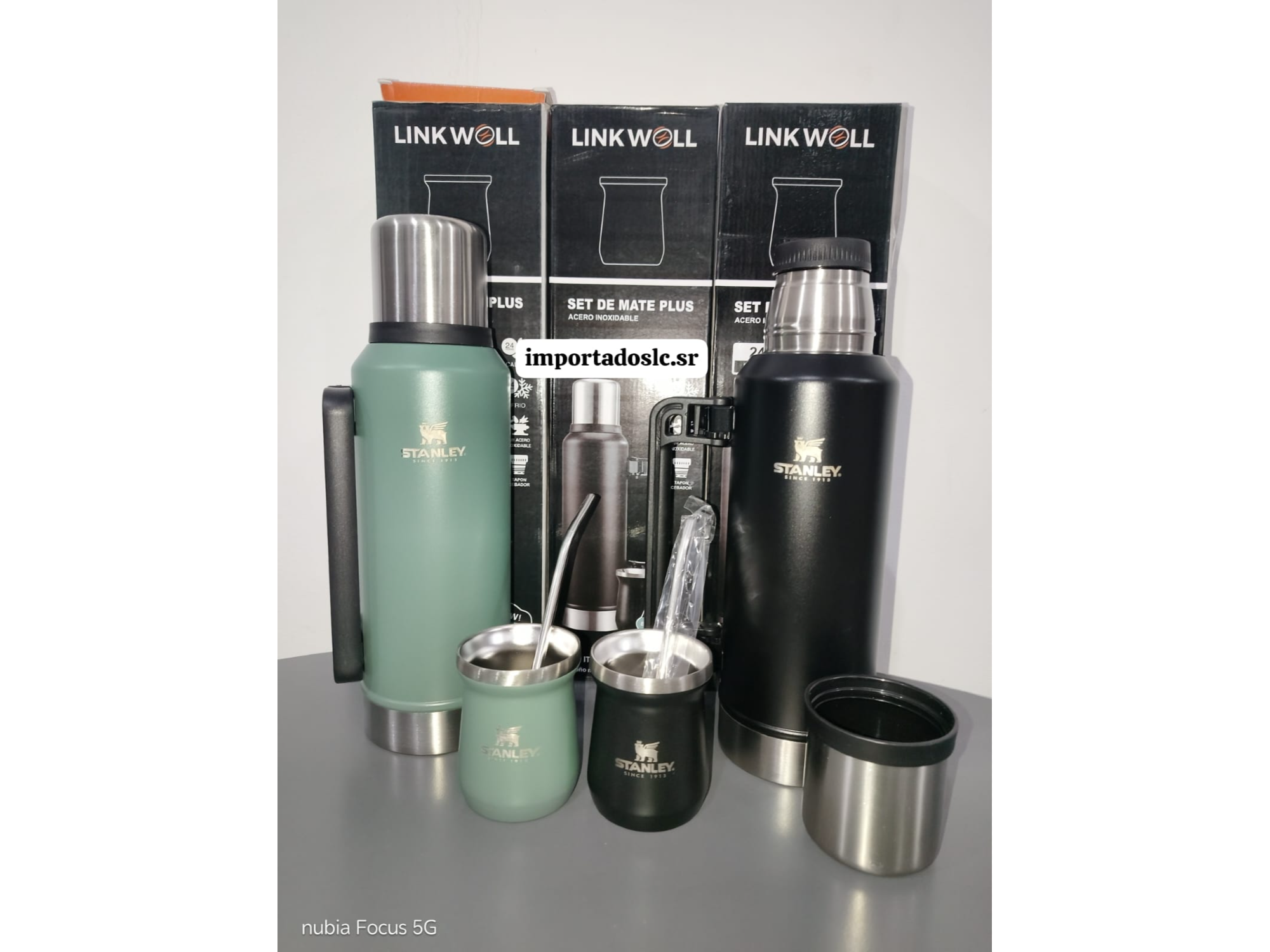 Termo 1,2 L+ mate + bombilla