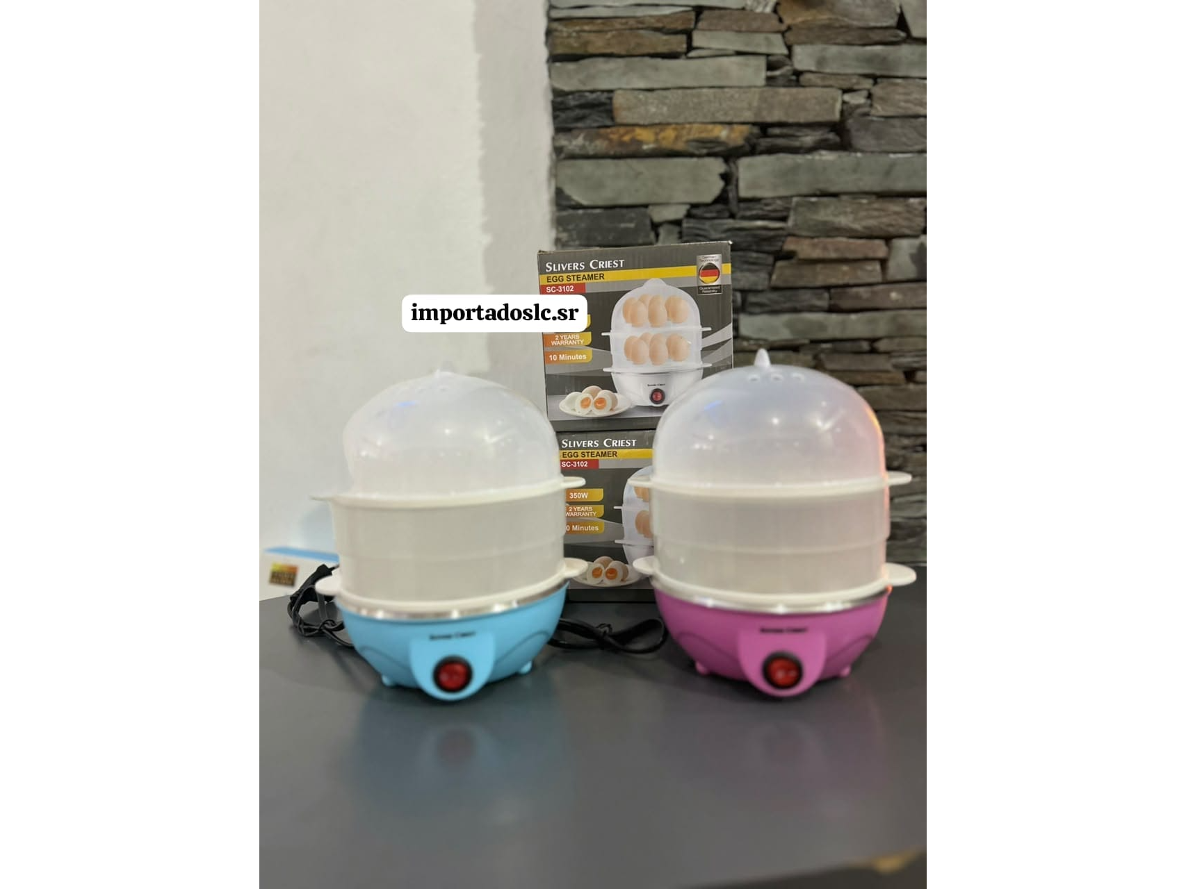 Vaporera de huevos