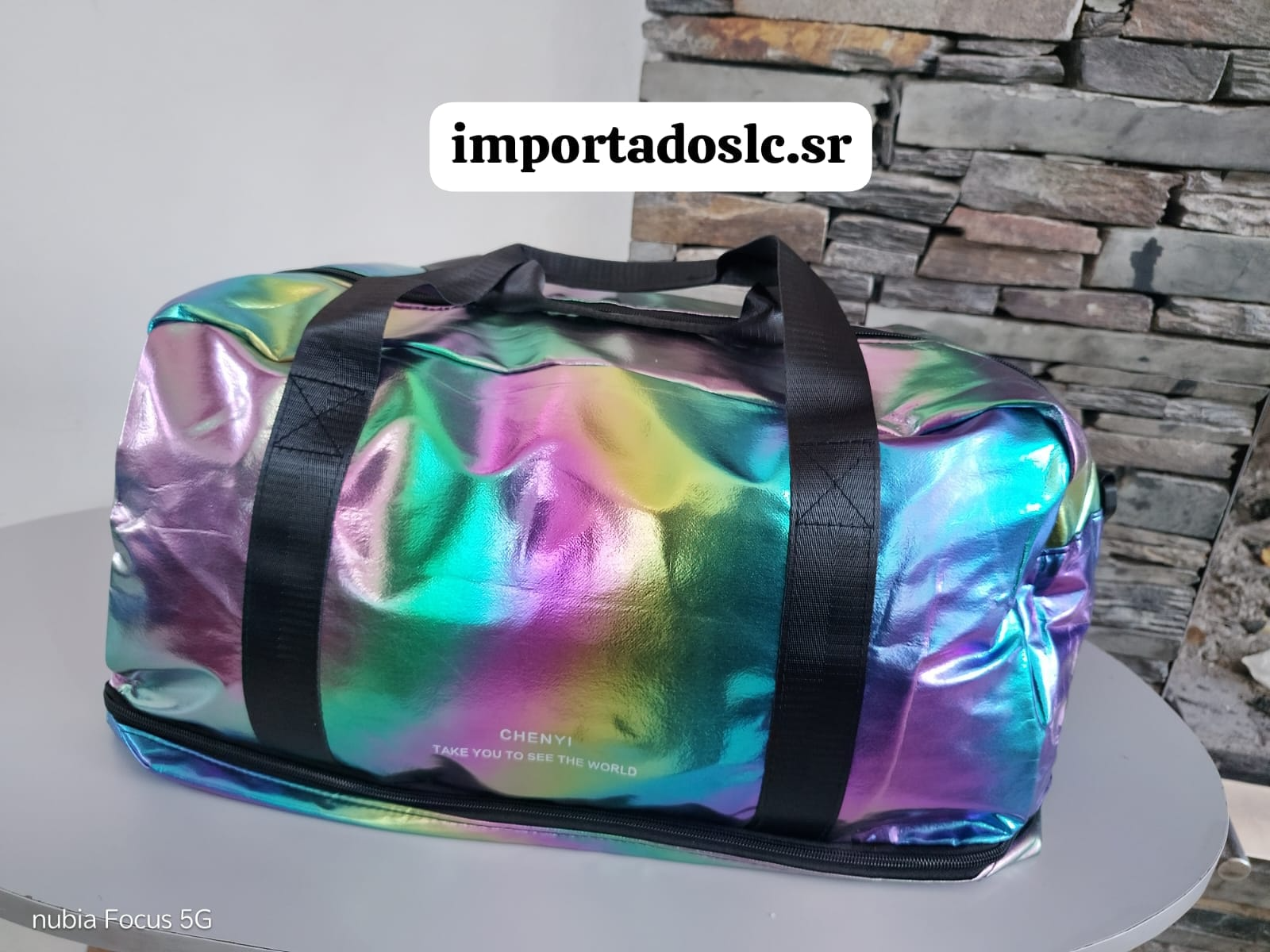 Bolso tornasolado