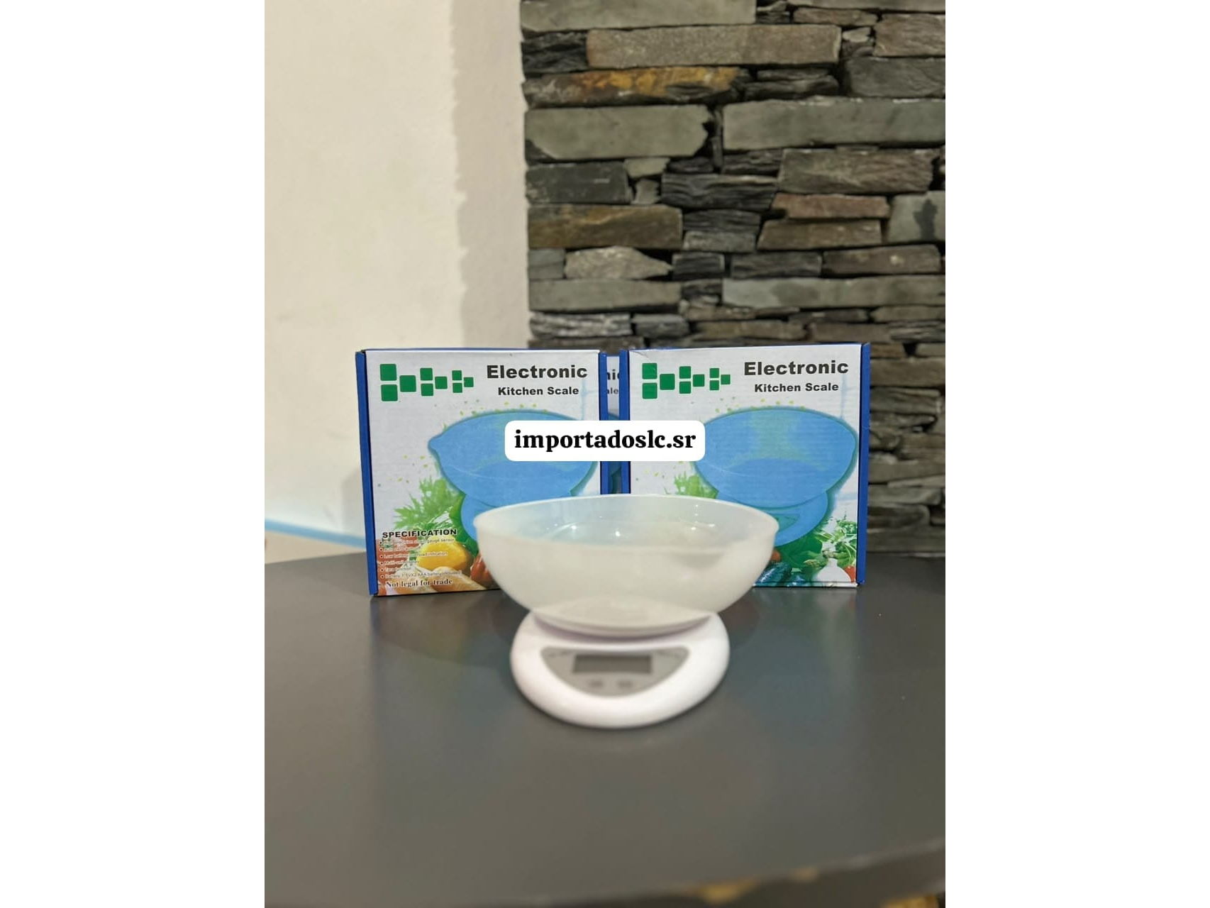 Balanza eléctrica 5kg con recipiente