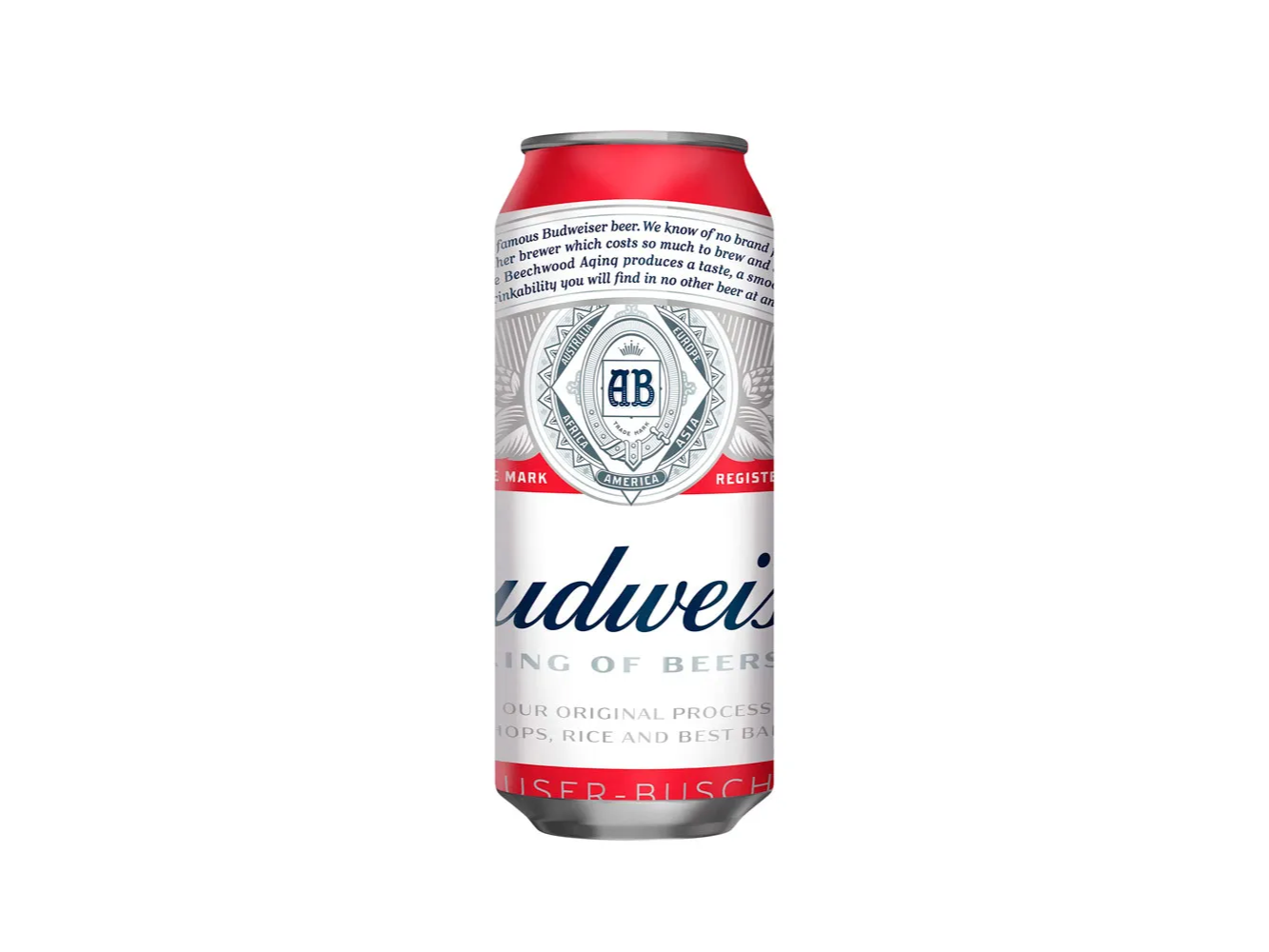Cerveza Budweiser Lata x 475cc
