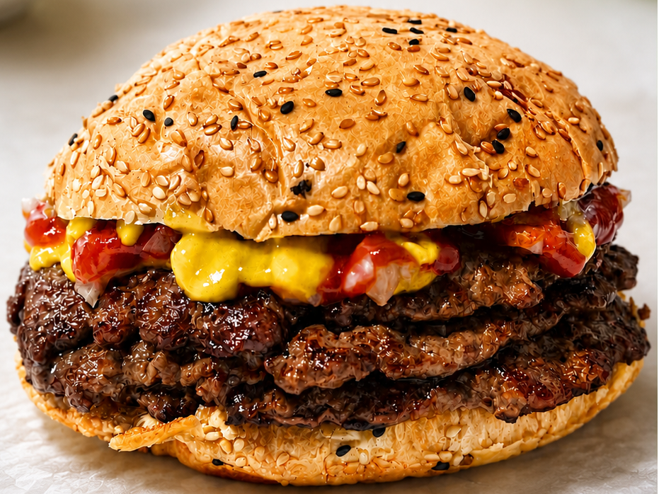 CUARTO DE LIBRA BURGER DOBLE