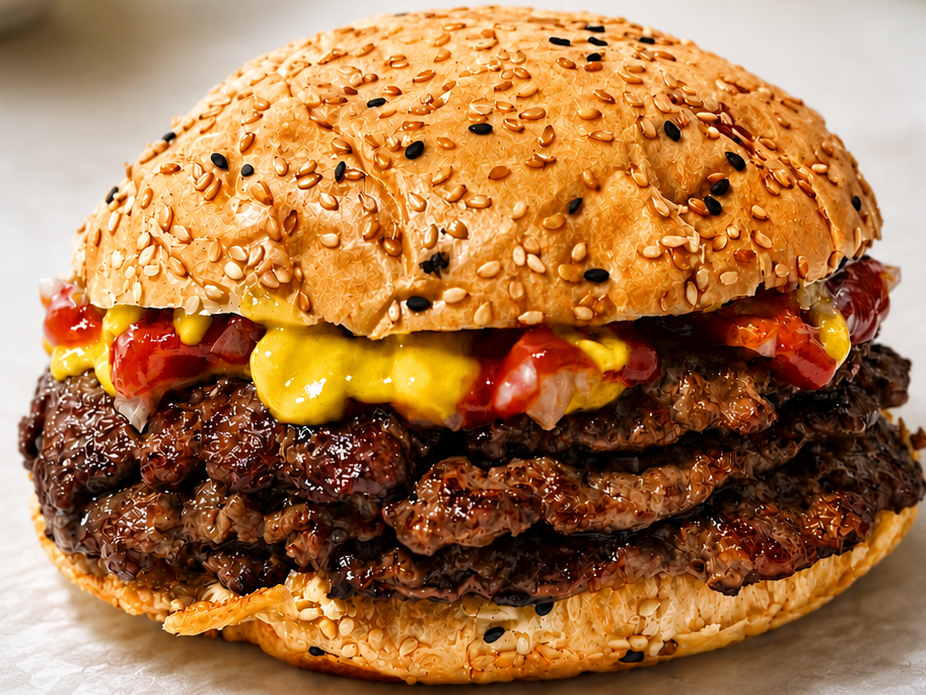 CUARTO DE LIBRA BURGER TRIPLE