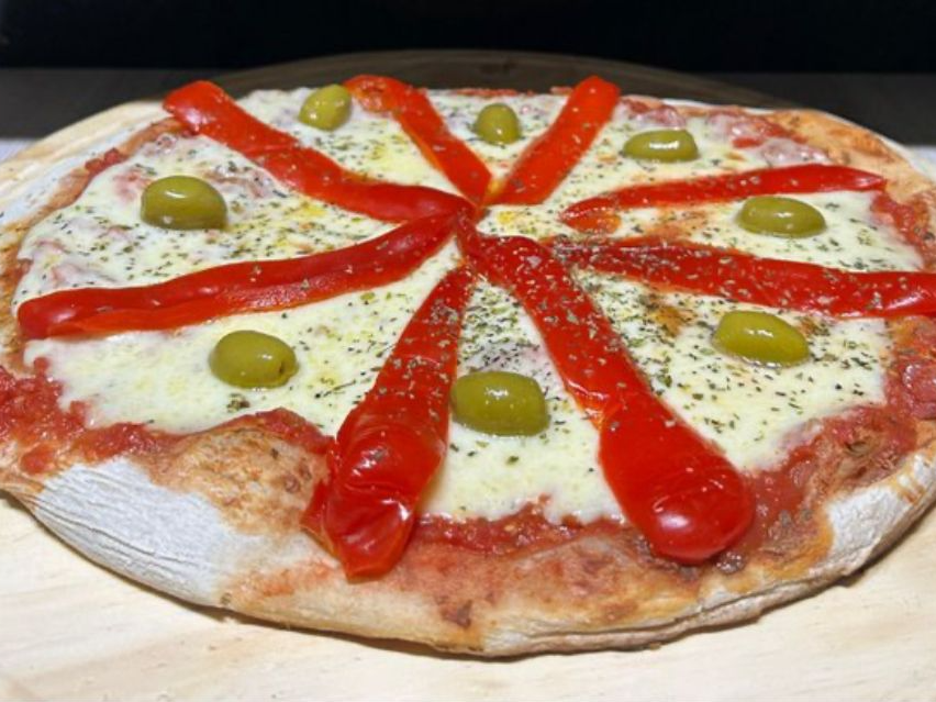 MUZZA CON MORRON