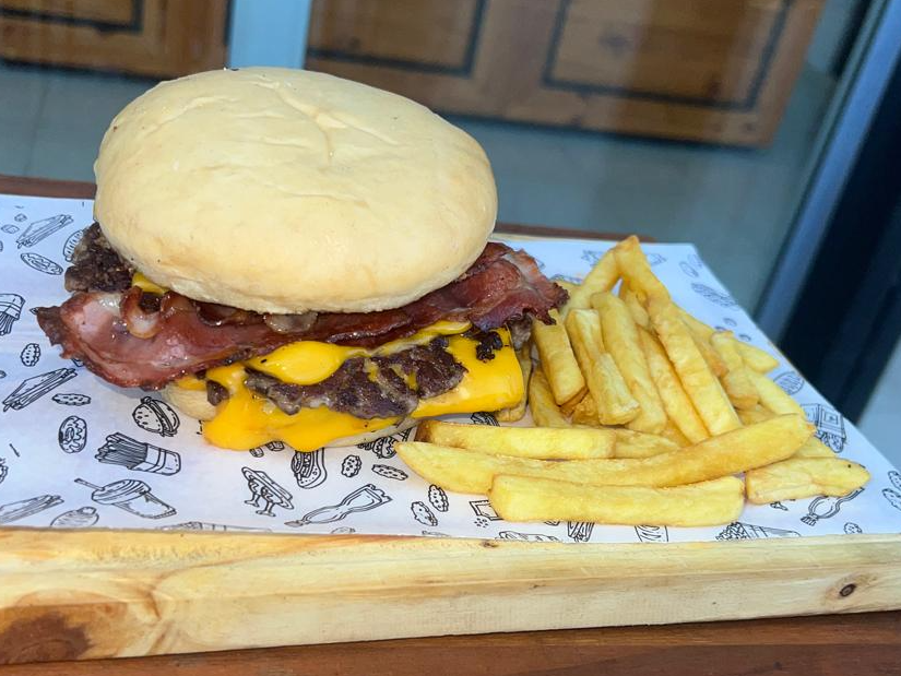 2 DOBLES CHESSE BACON