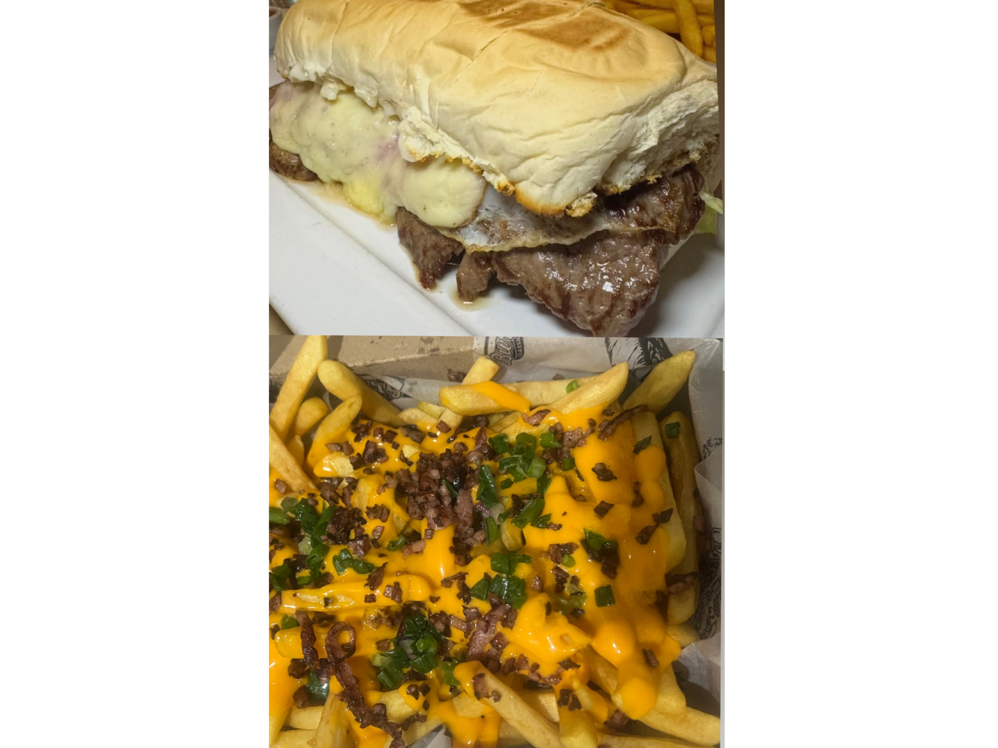 4 LOMOS + PORCIÓN PAPAS CHEDDAR