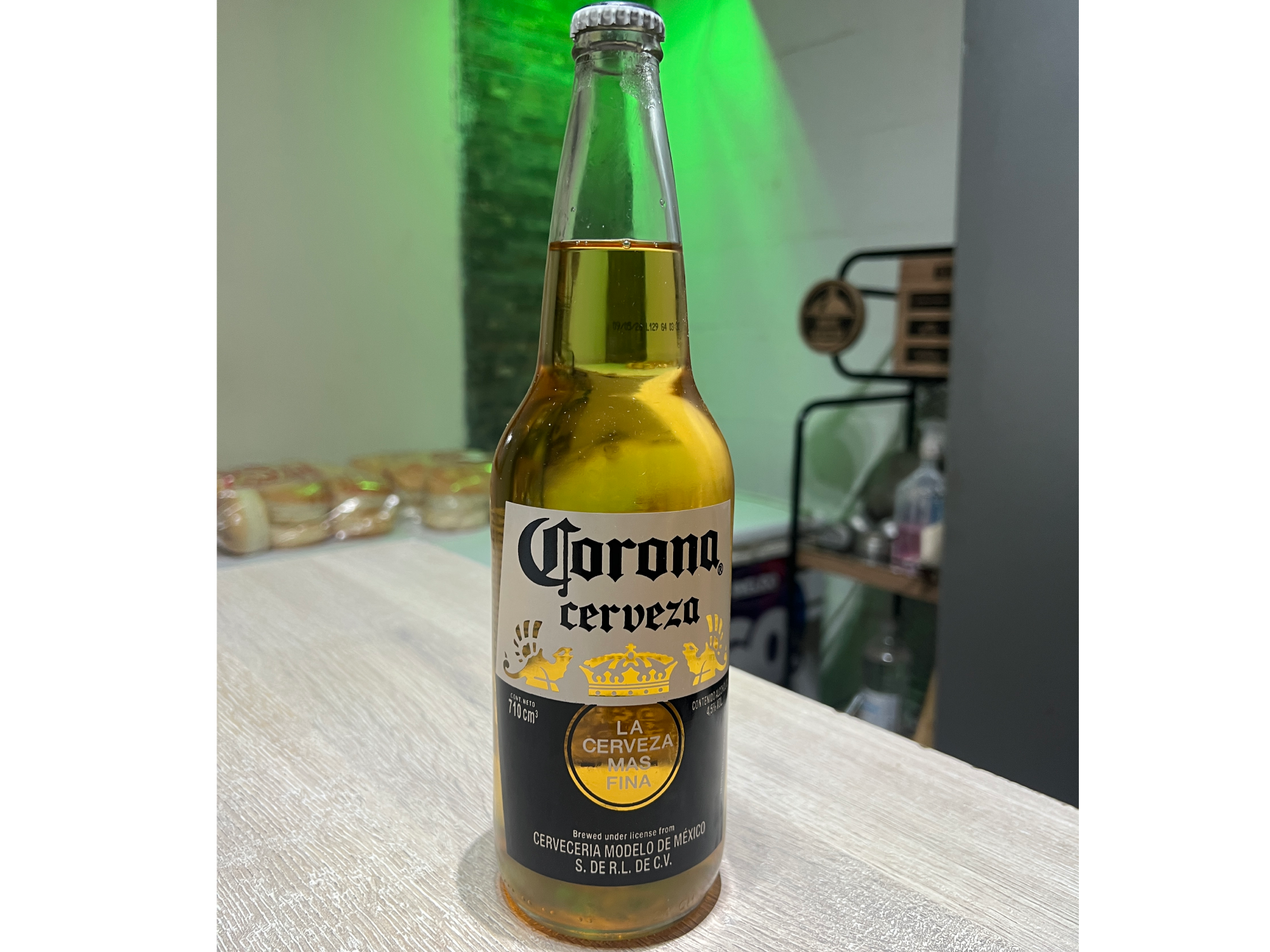 Cerveza corona 710