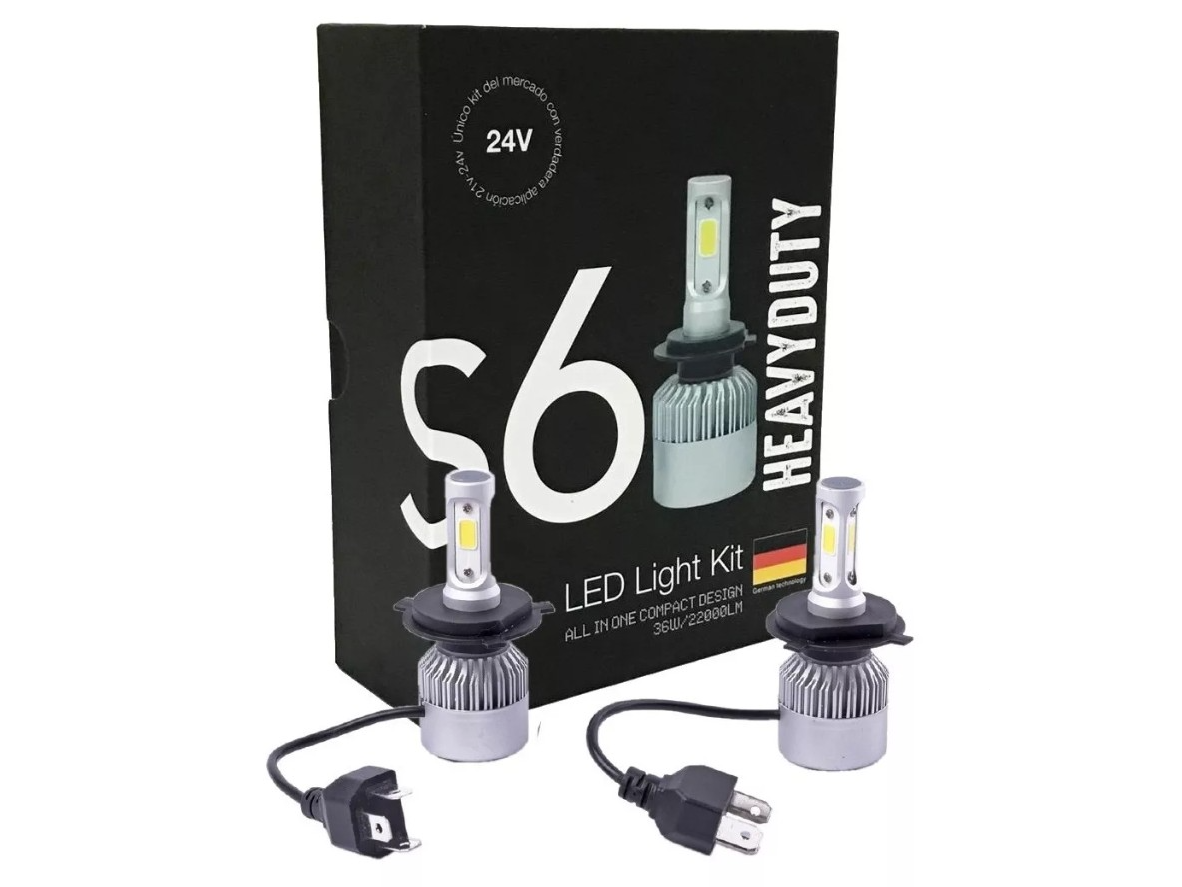 KIT LED S6  / S7  HEAVY DUTY  24v  - H7  / H1 / H3