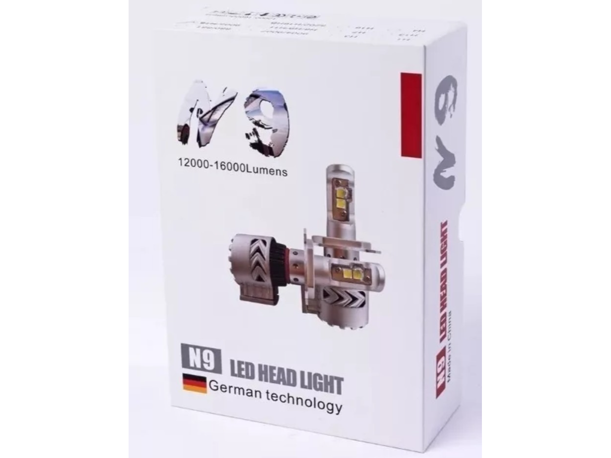 KIT LED N9 H4 CHIP CSP  CANBUS
