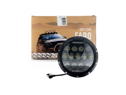 FARO REDONDO 7" - FUNCION ALTA/BAJA - Cod 6935