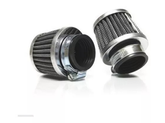 FILTRO AIRE MOTO CUELLO 35MM COLOR CARBON