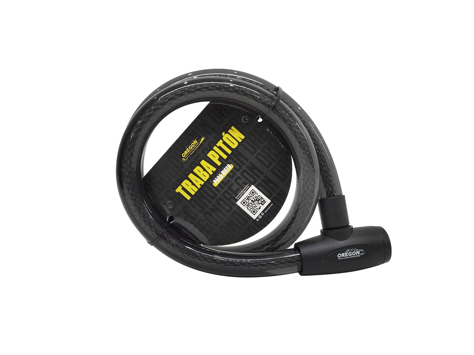 TRABA PITON PARA MOTO 8*25MM*1.20MTS NEGRO UNIVERSAL