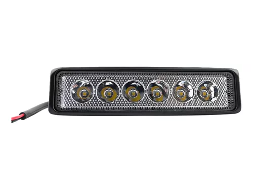 RECTANGULAR x 6 LED EN LINEA - Cod 1112