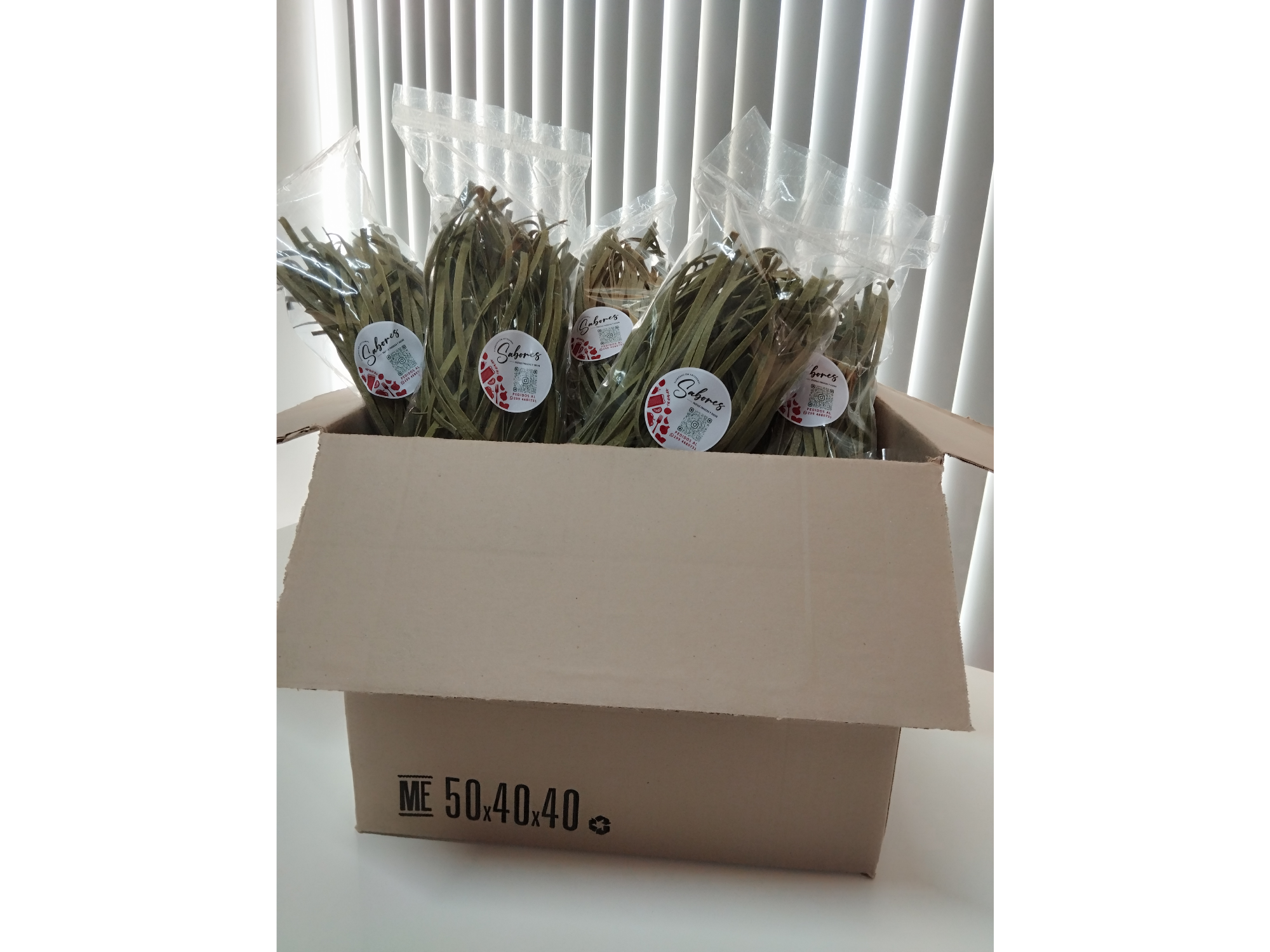 Caja  15 paq. Espinaca 🥬