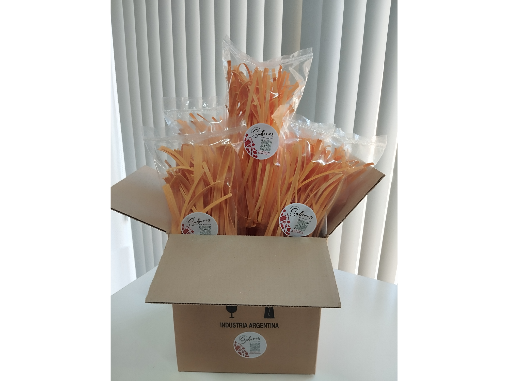 Cajita 8 paq. zanahoria 🥕