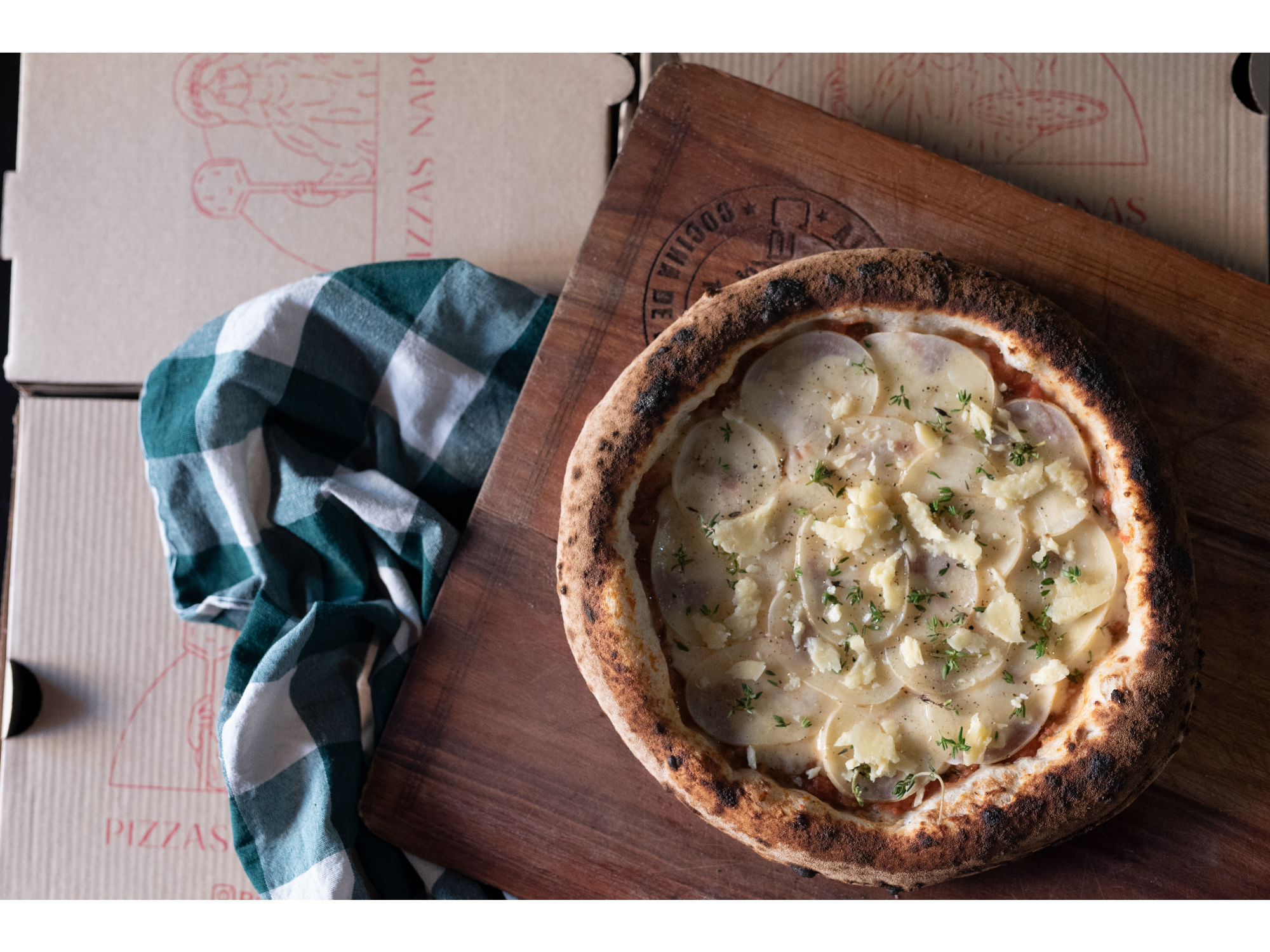 Pizza Papota x 4 Porciones