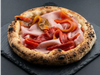 Pizza Jamon y Morrones asados x 4 porciones