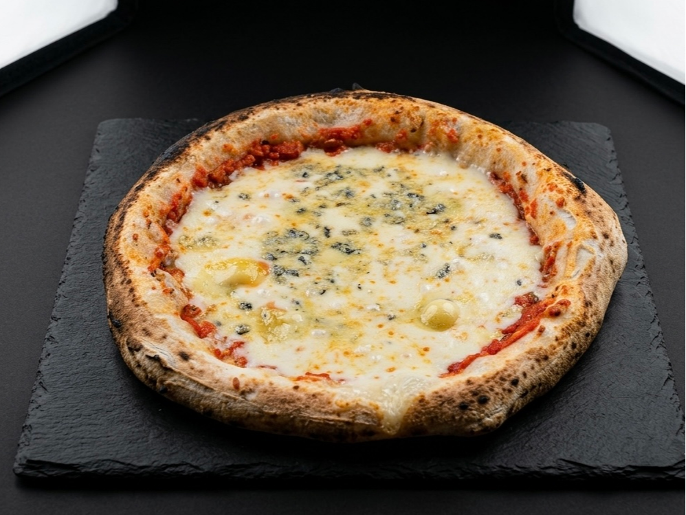 Pizza Queso azul x 4 Porciones Envasadas al vacio