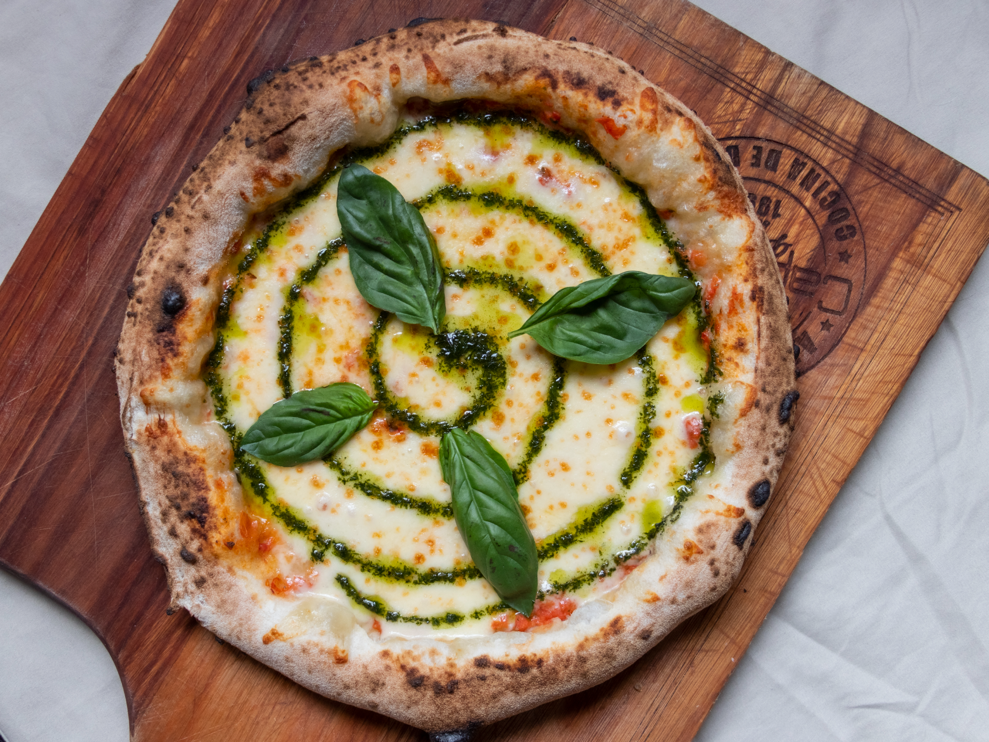 Pizza Margarita x 4 porciones