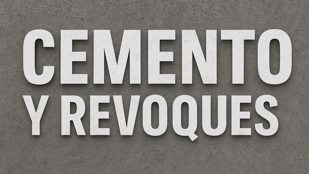 Cemento y Revoques