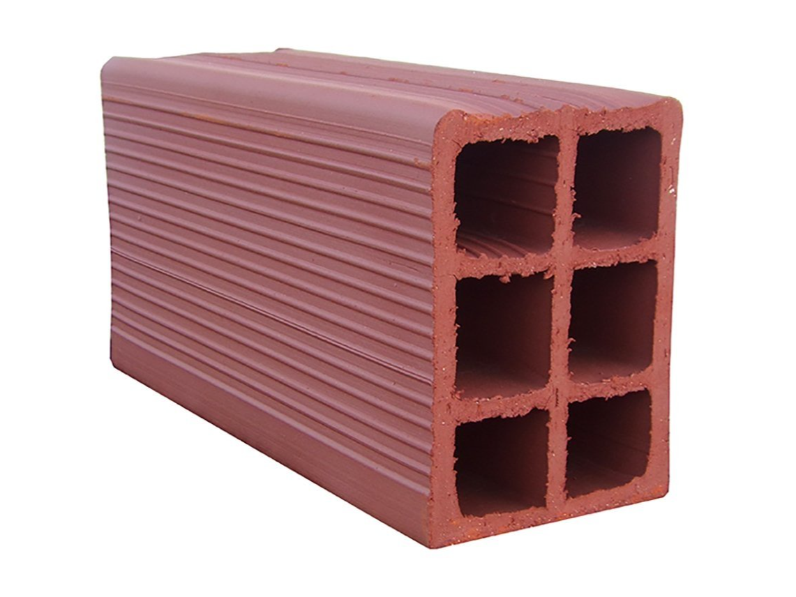 LADRILLO CERAMICO TABIQUE 12X18X33