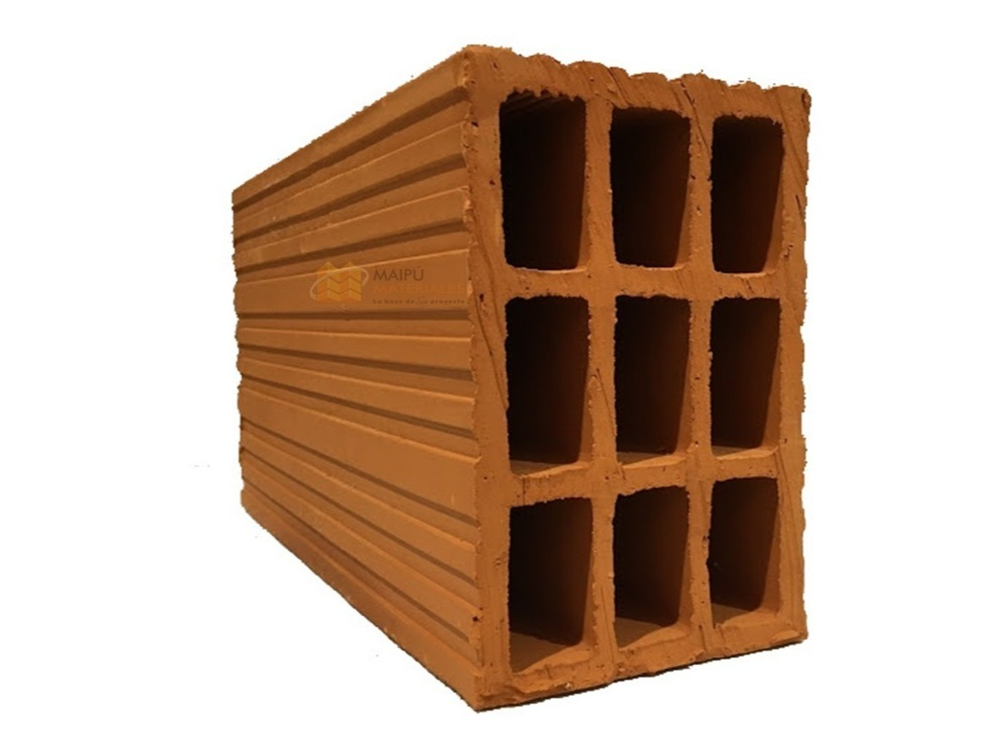 LADRILLO CERAMICO TABIQUE 18X18X33