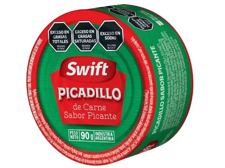 Picadillo de carne Picante Swift 90 gr