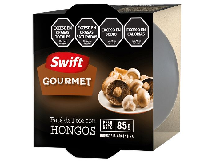 Pate de Foie hongos Gourmet Swift 85 Gr