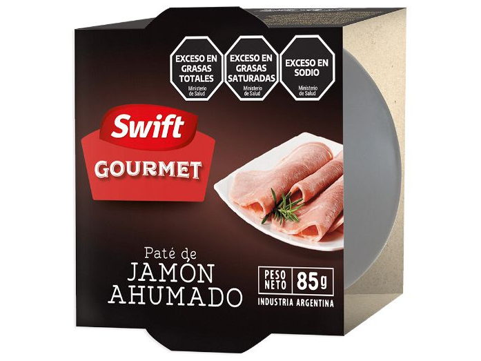 Pate de Foie Jamon ahumado Gourmet Swift 85 Gr