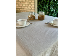 Mantel tusor mil rayas